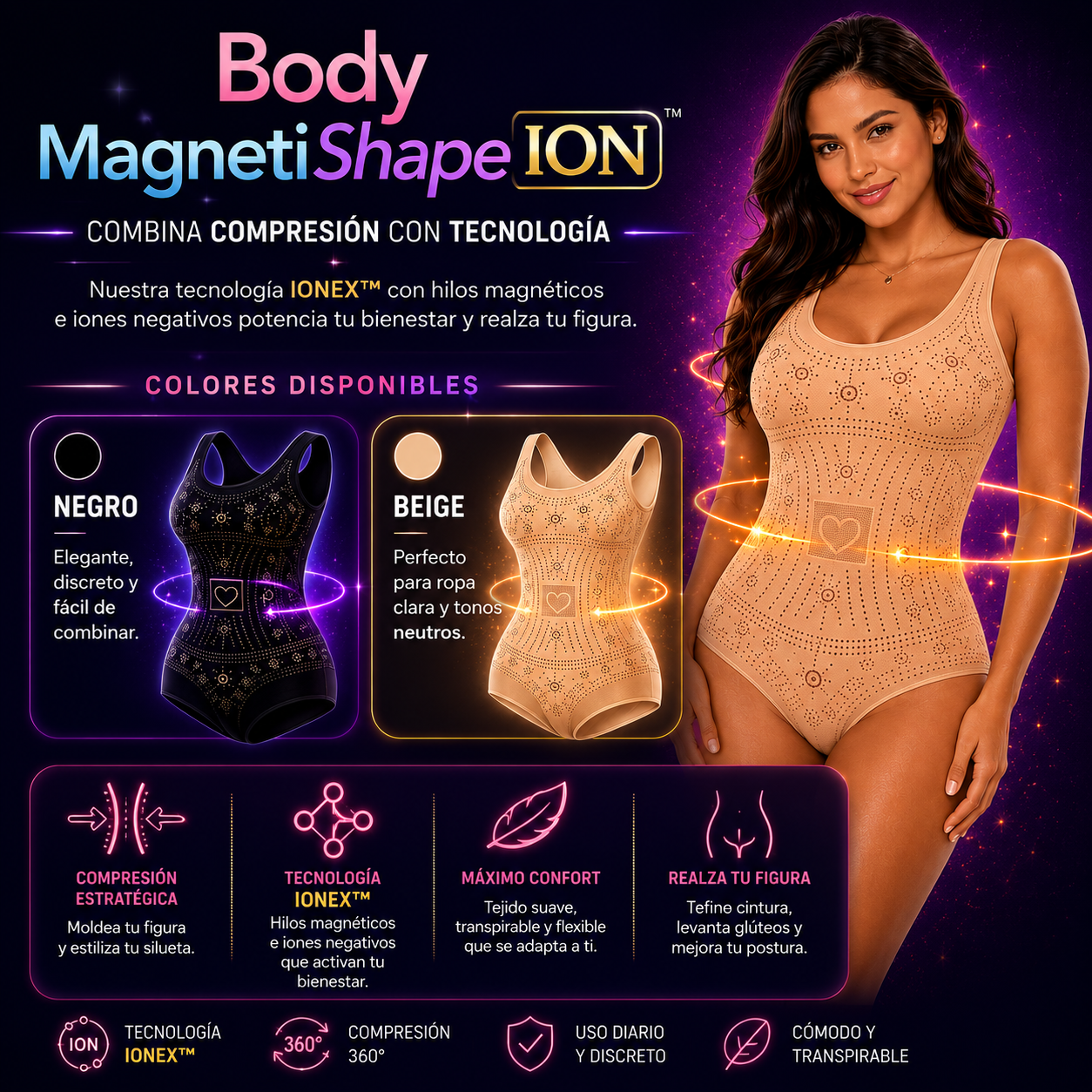 Body magneticshape ion