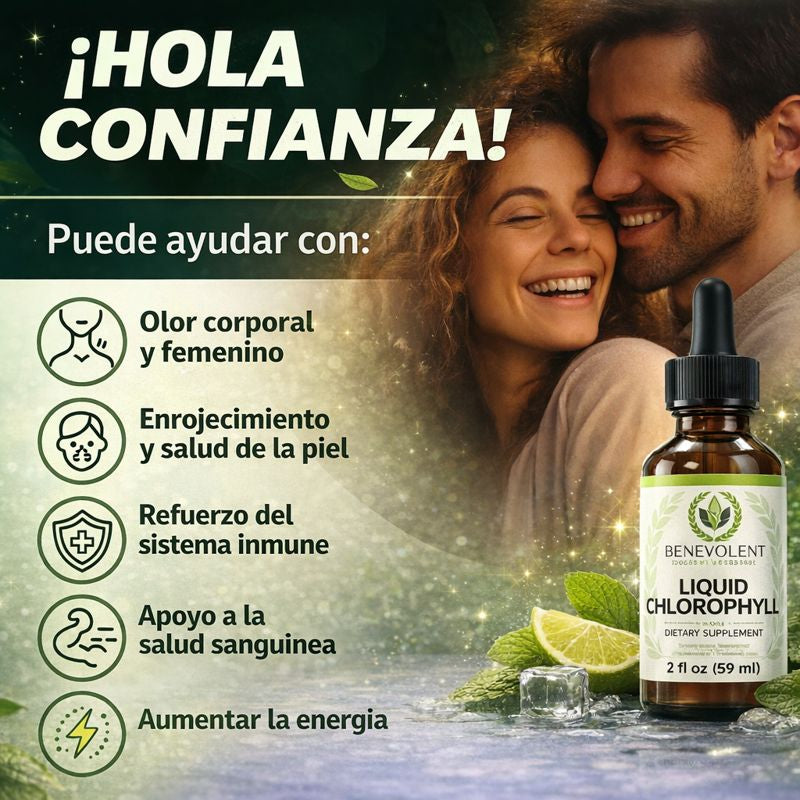 Benevolent Clorofila Liquida - Solución en Gotas