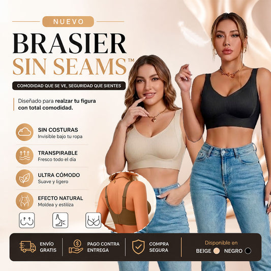 Brasier sin seams pushup