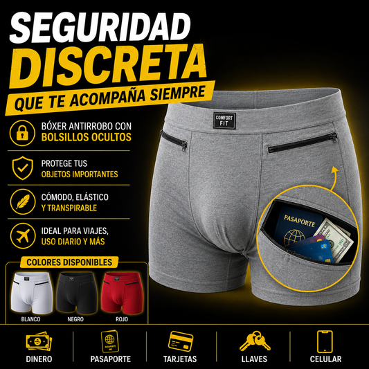 Boxer con bolsillos