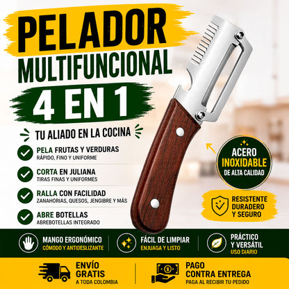 Cuchillo multifuncional 4 en 1