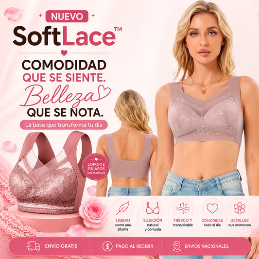 Sujetador push up con encaje