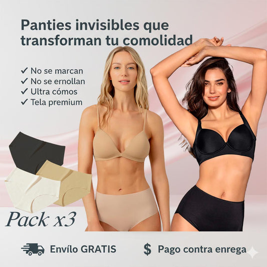 pantis invisibles tiro alto