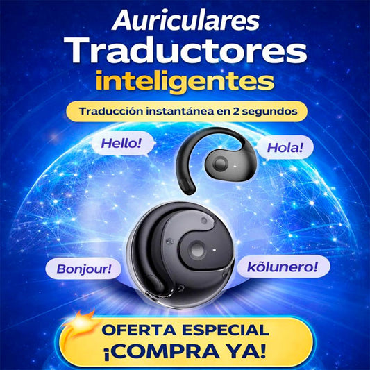 Auriculares traductores IA