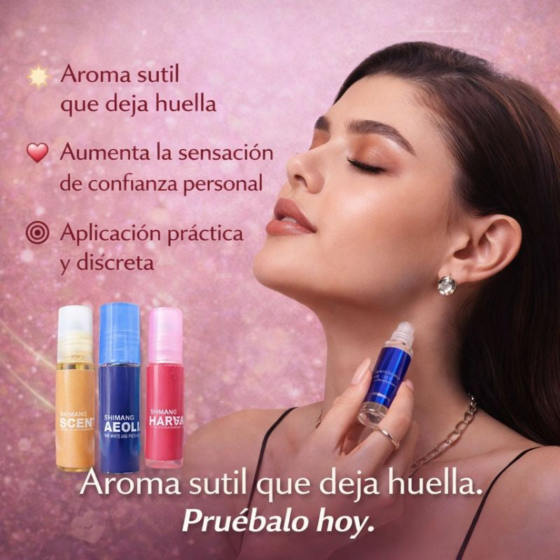 3 Roll on feromona gratis tónico capilar